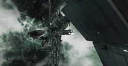 Пролёт через поле битвы