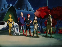 Кия и её спутники прибывают на ферму её матери