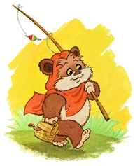 Уикет с удочкой