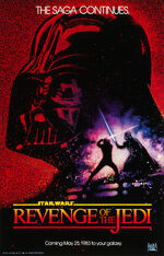 Revenge of the jedi poster