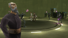 Magnaguards surround Jedi