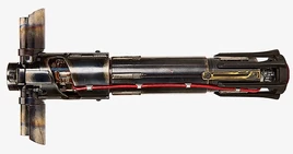 Kylo Ren's lightsaber prop