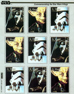 Star Wars Trilogy Postage Stamps