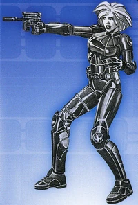 Дина Шан в ряддах коммандос