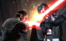 Starkiller vs Vader