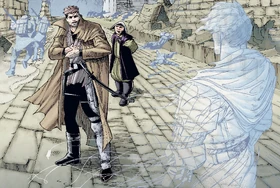 Хоггон и его наниматель на Явине-4