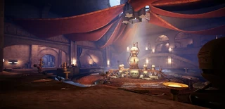 Дворец Джаббы изнутри