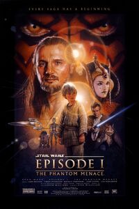 Star Wars Phantom Menace poster