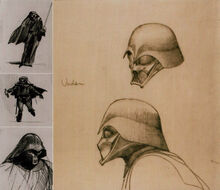 Darth Vader early scetches