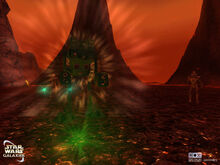 Exploring Mustafar droids
