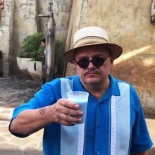 Greg Baldwin blue milk