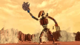 Veers battle droid Gambit on Geonosis