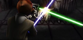 Даже потеряв ноги, Гривус продолжил сражаться