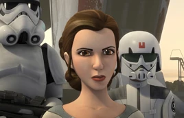 Leia Organa on Lothal