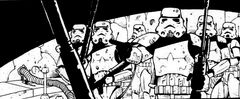 Stormtroopers at Kelada spaceport SWAJ1