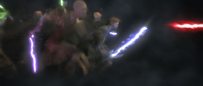 Yoda vision of the Jedi Purge