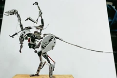 Taunntaun stop-motion armature