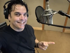 Лекс Лэнг в студии звукозаписи