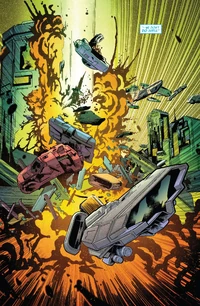 Выстрел с борта «Несокрушимой гордости», нацеленный на беглецов