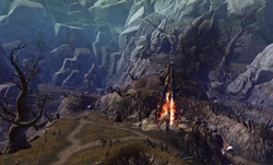 Регион хребта Тайтос в период восстания Пожирателей плоти