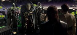 Grievous and captured Jedi