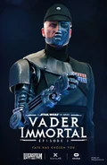 Постер «Vader Immortal — Episode I» с San-Diego Comic Con 2019, изображающий адмирала Кариуса
