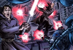 Драко и Фел спасаются с планеты через Подуровень 12