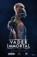Постер «Vader Immortal — Episode I» с San-Diego Comic Con 2019, изображающий Вайлип