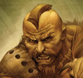 Unidentified warrior