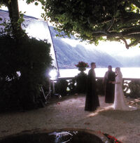 Anakin Padme wedding filming