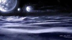 Луны над ночным Татуином (эскиз Тханга Ле)