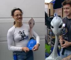 На съёмочной площадке «Атаки клонов»