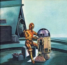 C-3PO R2-D2 T-16 QandAspace
