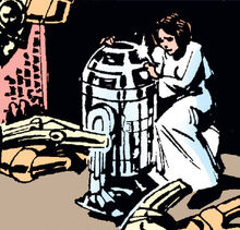 R2-D2 Leia SW1
