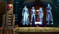 Star Cabal talking with Hunter SWTOR
