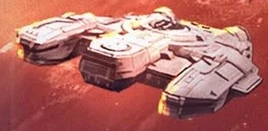 Dynamicclassfreighterflying