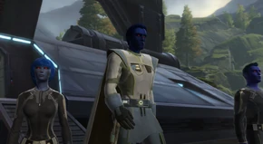 Сагану прибыл на встречу с Коммандером Альянса