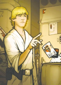 Люк Скайуокер выбрасывает приглашение в Имперскую академию