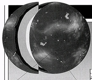 Планета Андо в разрезе