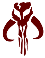 Эмблема, изображающая череп мифозавра