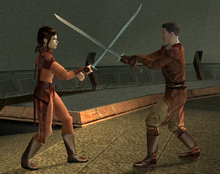 Revan Bastila training