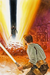 Кайл сражается с Джереком в Долине джедаев.