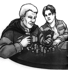 Vo-Shay playing sabacc SWAJ13