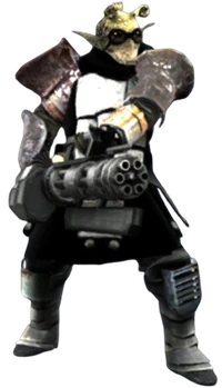 Тяжеловооружённый мусорщик-родианец