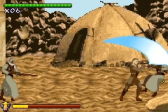 Энакин Скайуокер убивает обитателя Долины духов