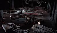 Yavin tempel hangar