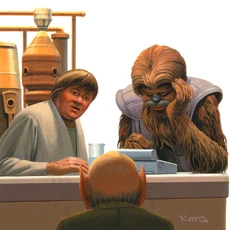 Чалмун за кассой