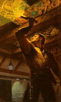 Кайл Катарн в отцовской мастерской