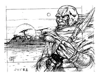 Эскиз Джона Пола Лоны