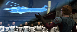 Skywalker briefs Shadow Squadron